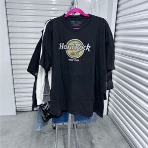 Hard Rock Cafe New York Tee in Black | size XXL